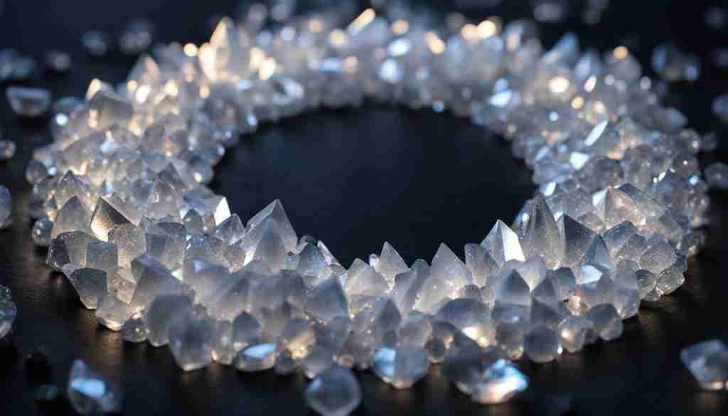White Crystals for Restful Sleep and Immune System Boost