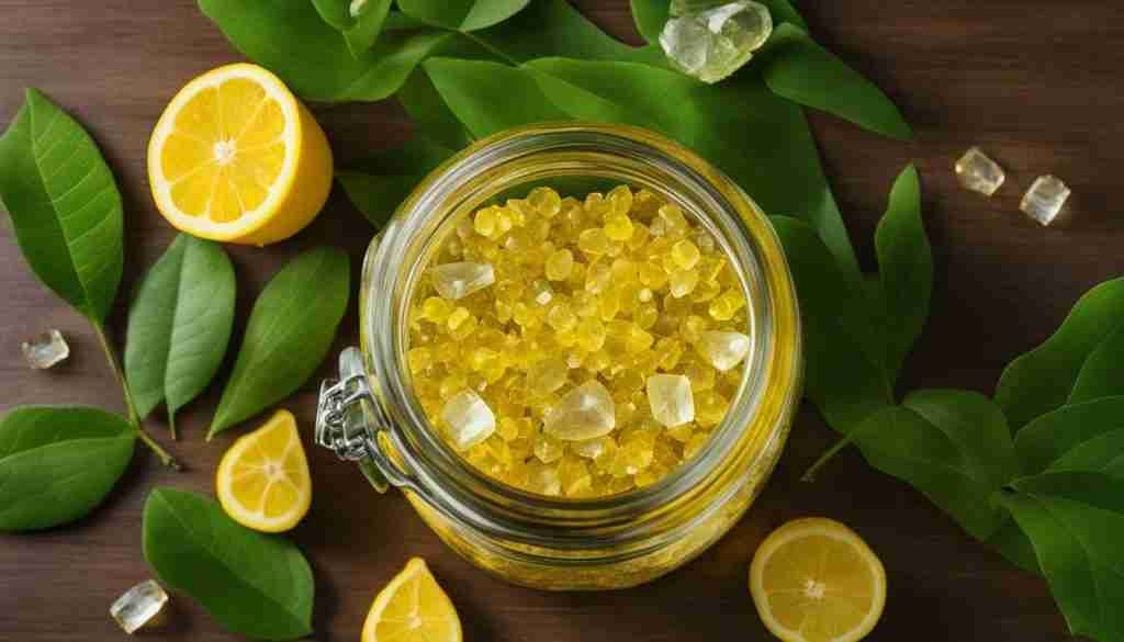 Yellow Crystals for Digestive Health Yellow Crystals for Digestive Health