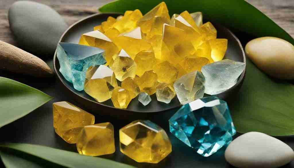 Yellow Crystals for Meditation and Affirmations