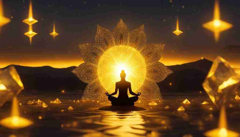 Yellow crystals for personal growth