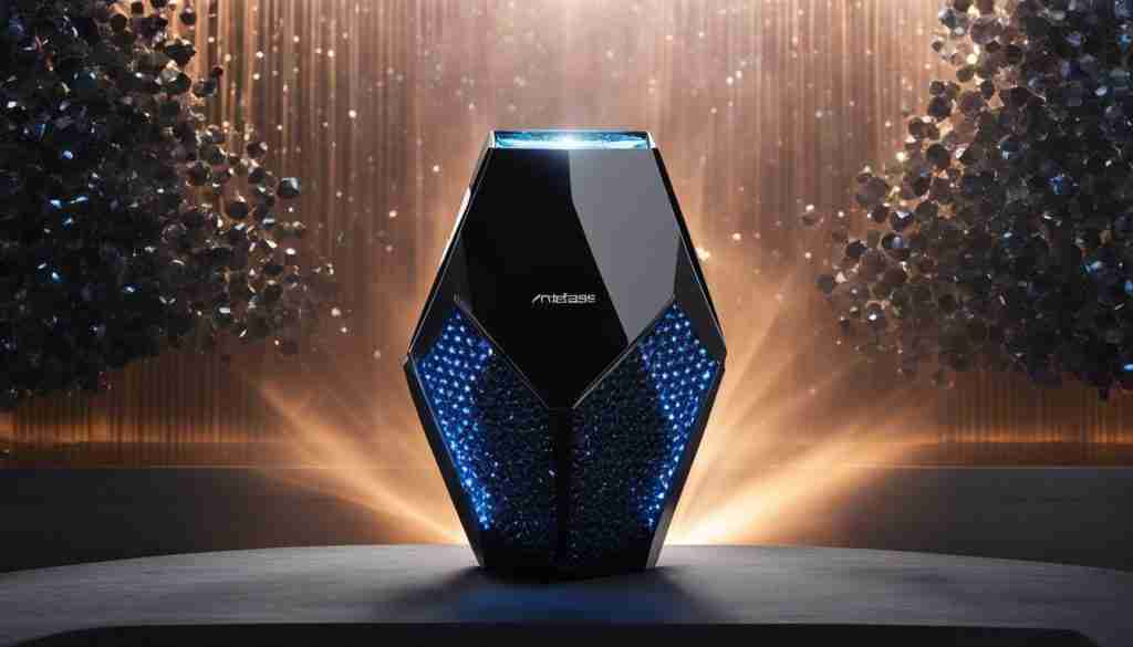 black anatase air purifier