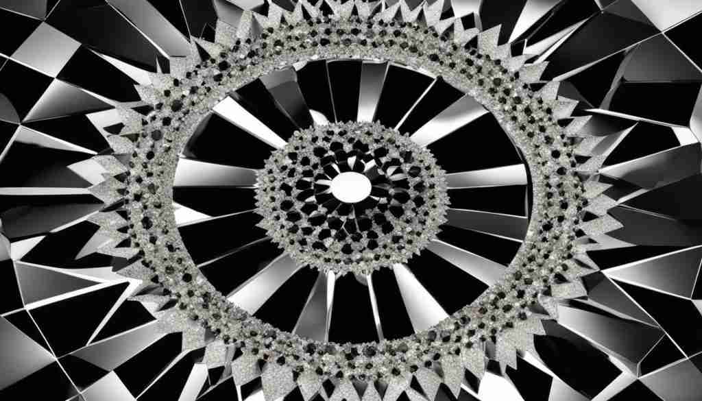 black crystals for meditation