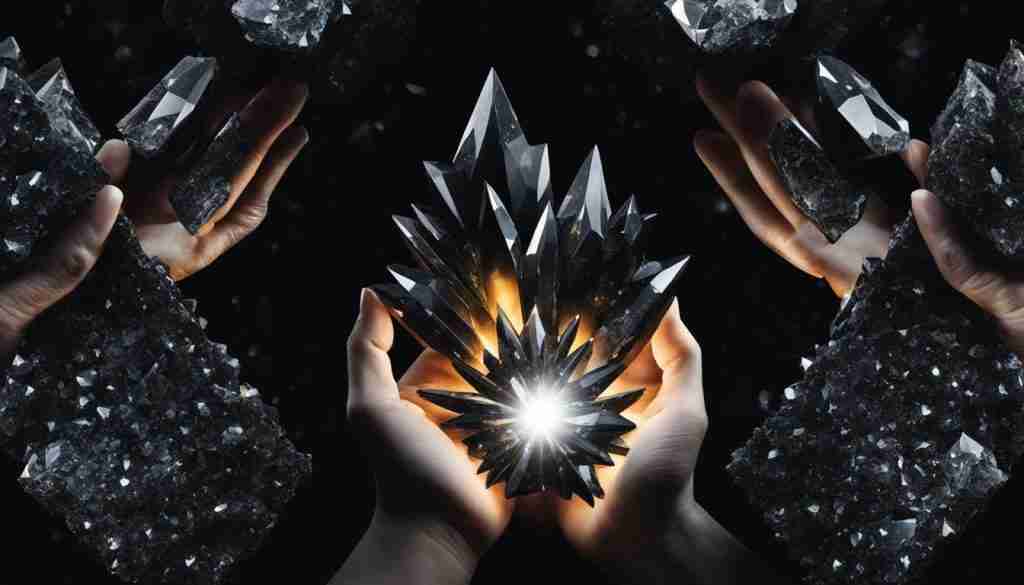 black crystals for success