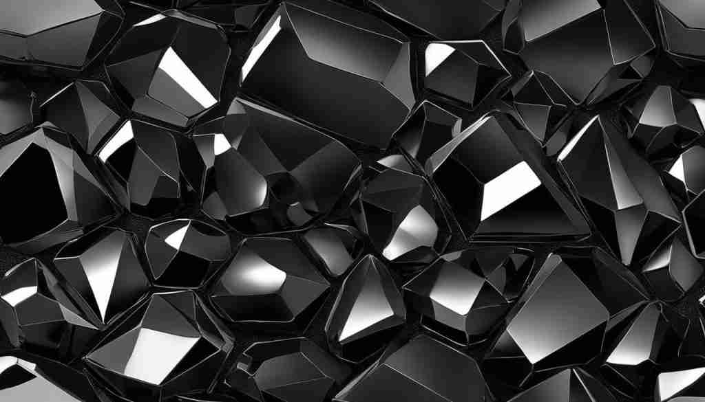 black gemstone jewelry