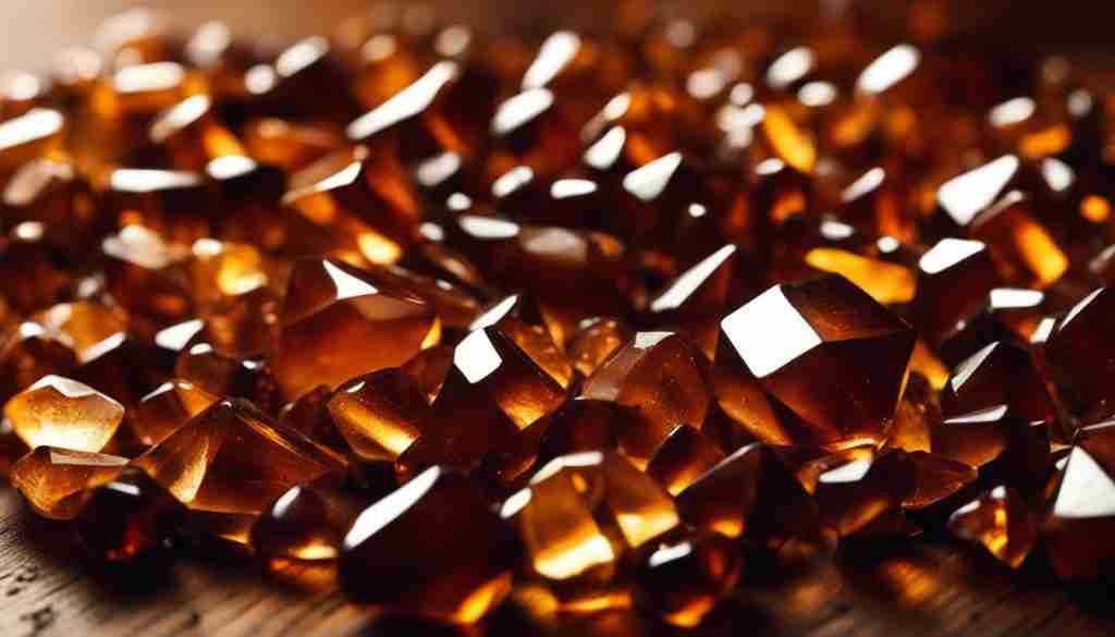 brown crystals for self-belief