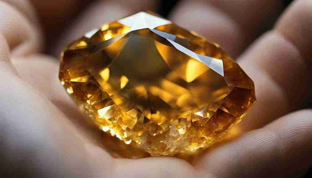 citrine crystal