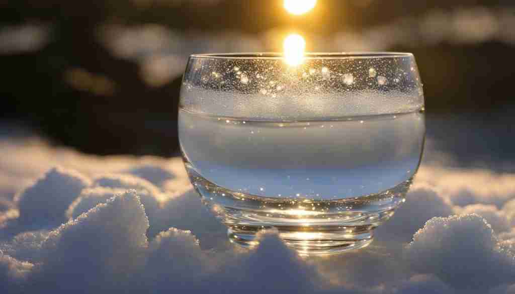 crystal-infused water