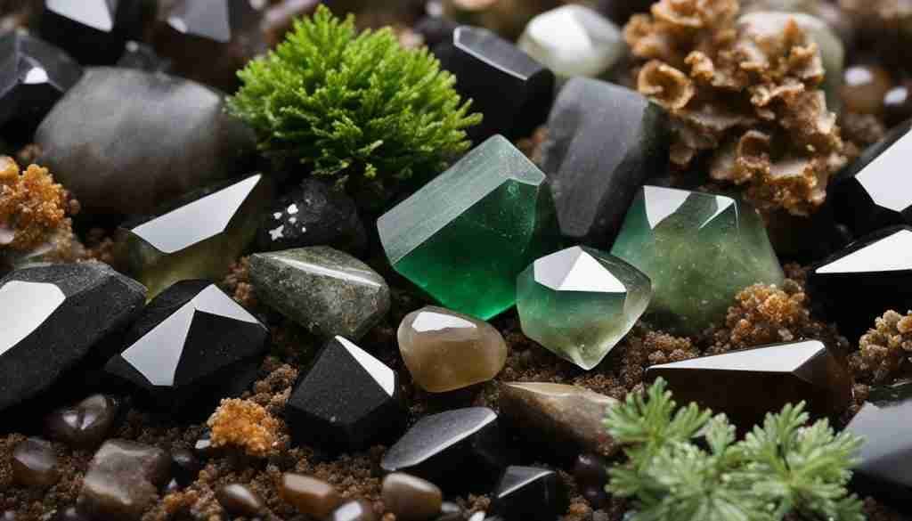 crystals for grounding and protection
