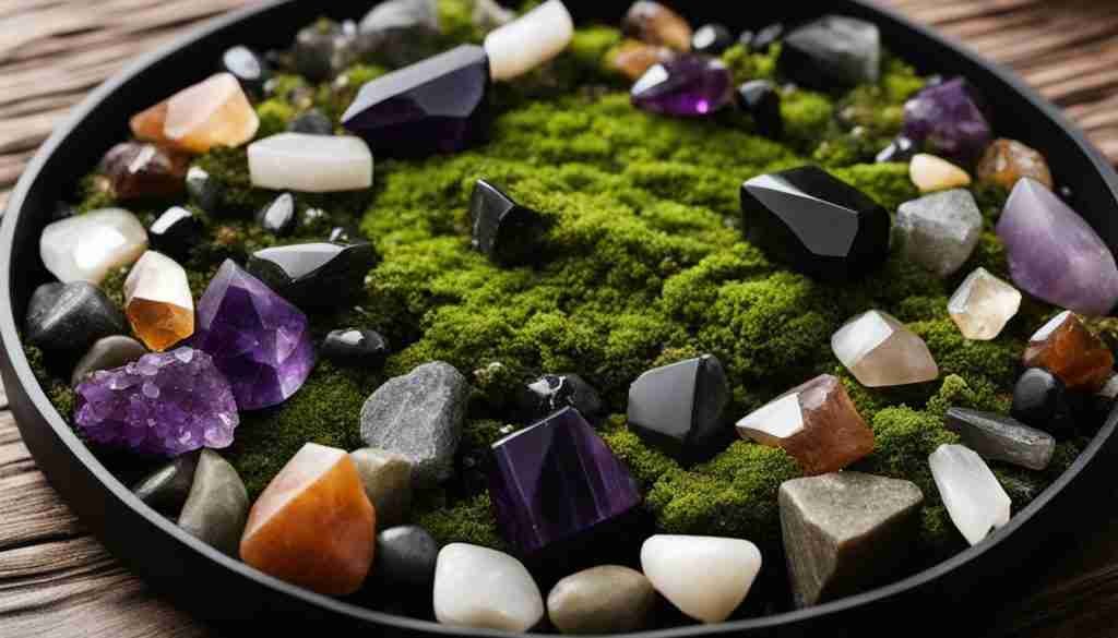 crystals for protection and grounding