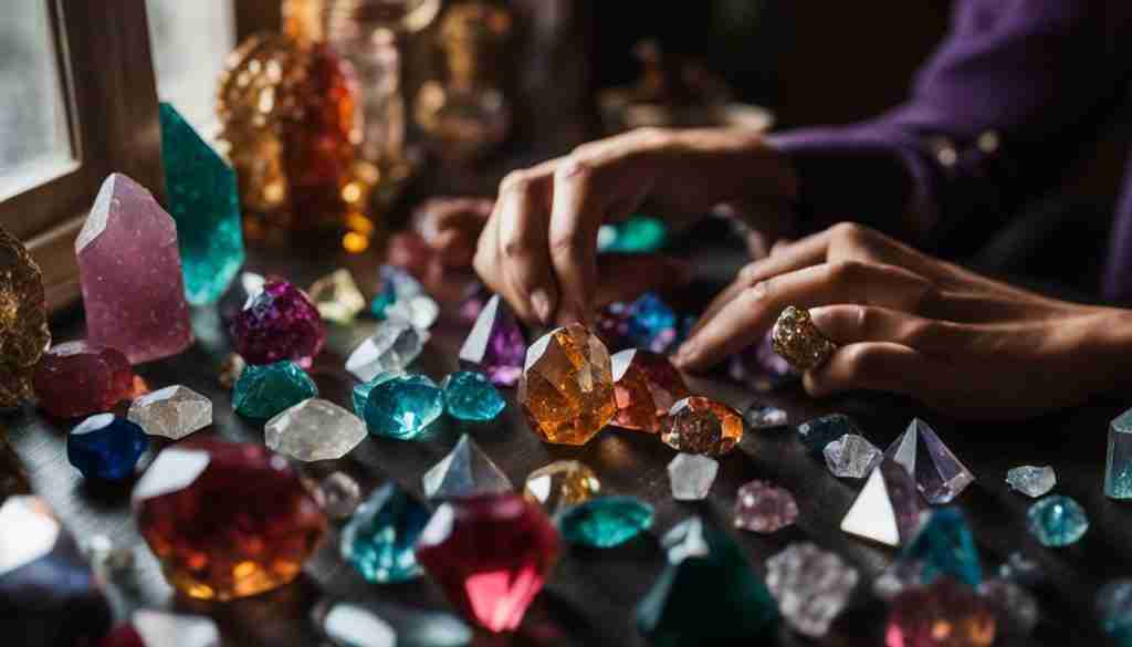 gemstones for setting boundaries
