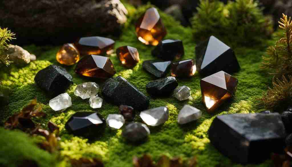 grounded meditation crystals