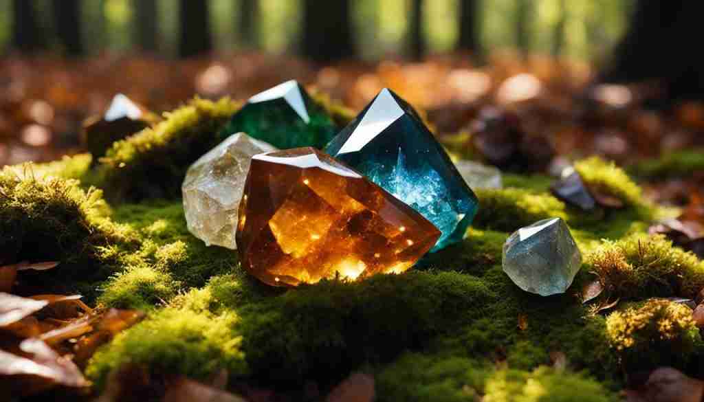 grounding crystals for connecting with the earth