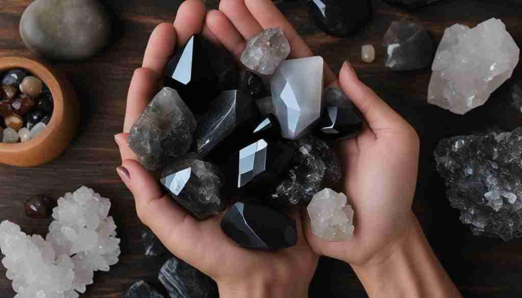 grounding crystals for manifestation