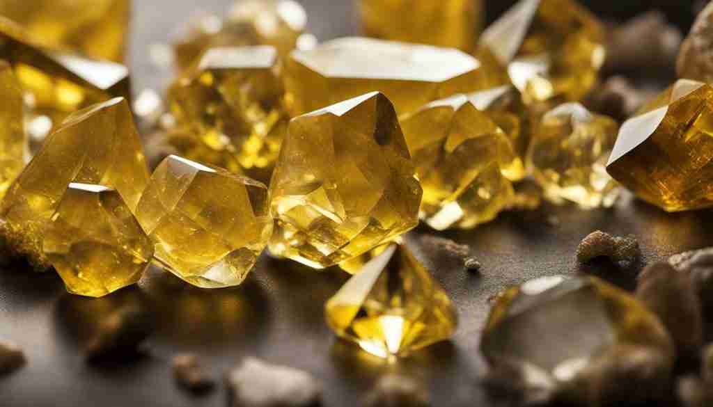 healing properties of yellow crystals