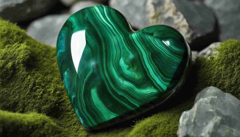 malachite for healing heartache