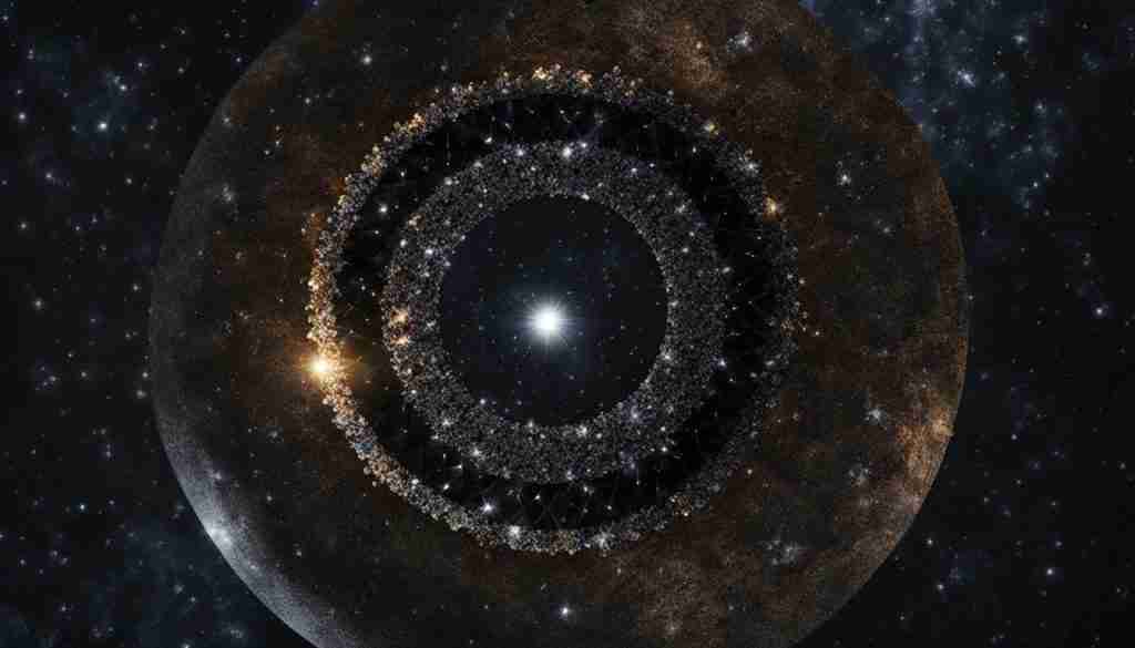 manifestation with black crystals