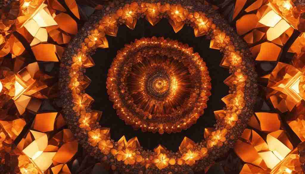 orange crystals for inspiration