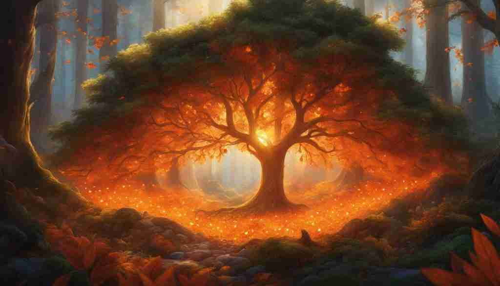 orange crystals for love