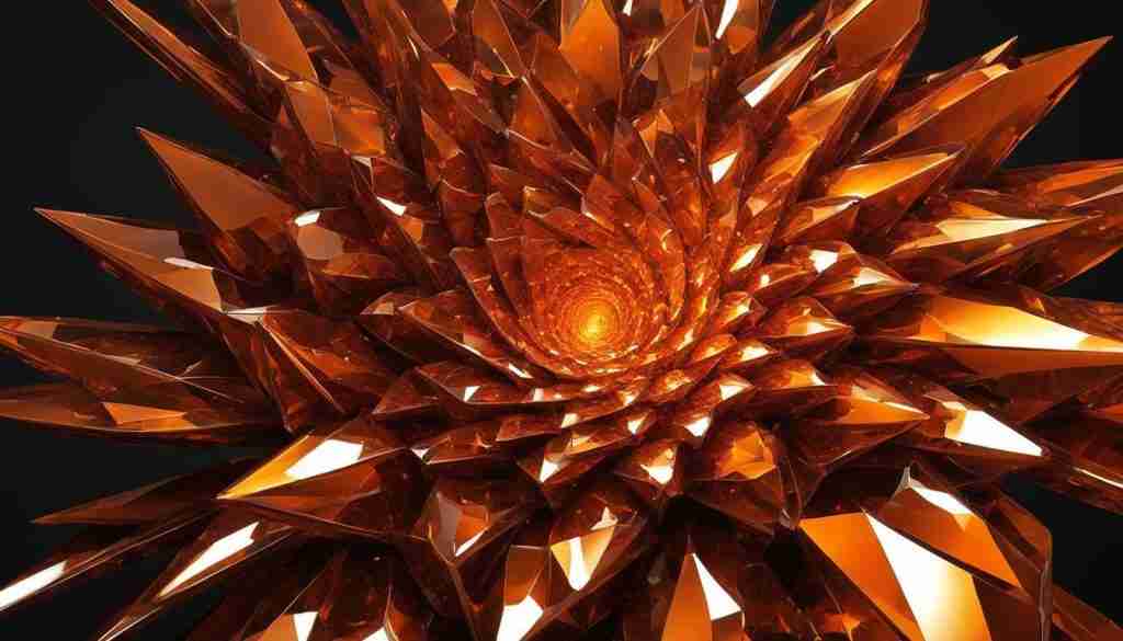 orange crystals for protection