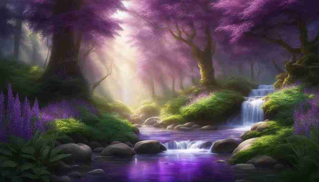 physical healing properties of purple crystals