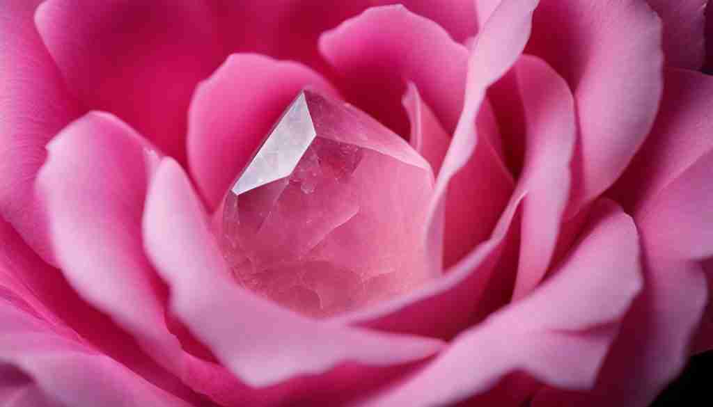 rose quartz crystal