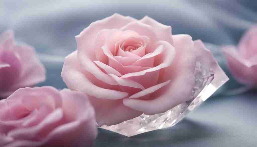 rose quartz crystal