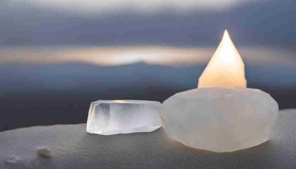 selenite and apache tears