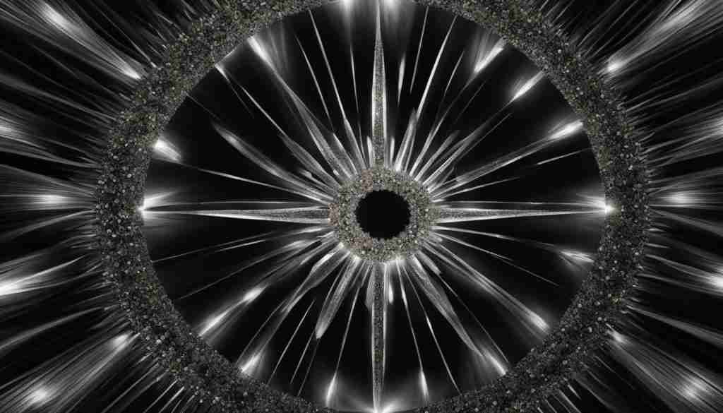 setting intentions with black crystals