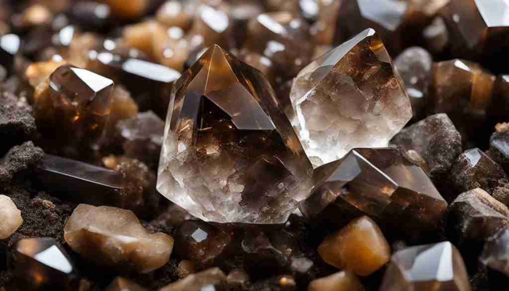 smoky quartz for grounding wisdom