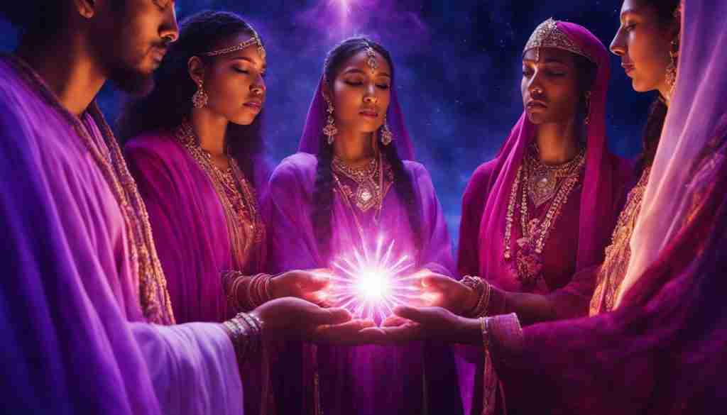 spiritual healers restore a brilliant aura