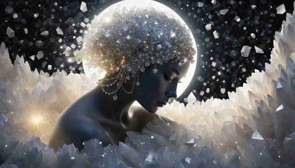 white crystals for abundance and wealth manifestation