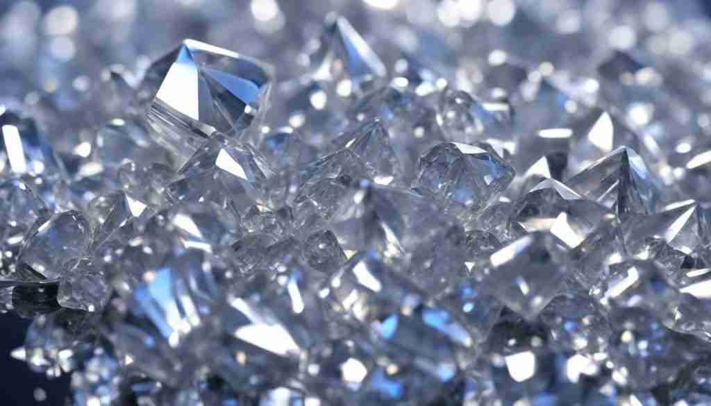 white crystals for clarity and focus