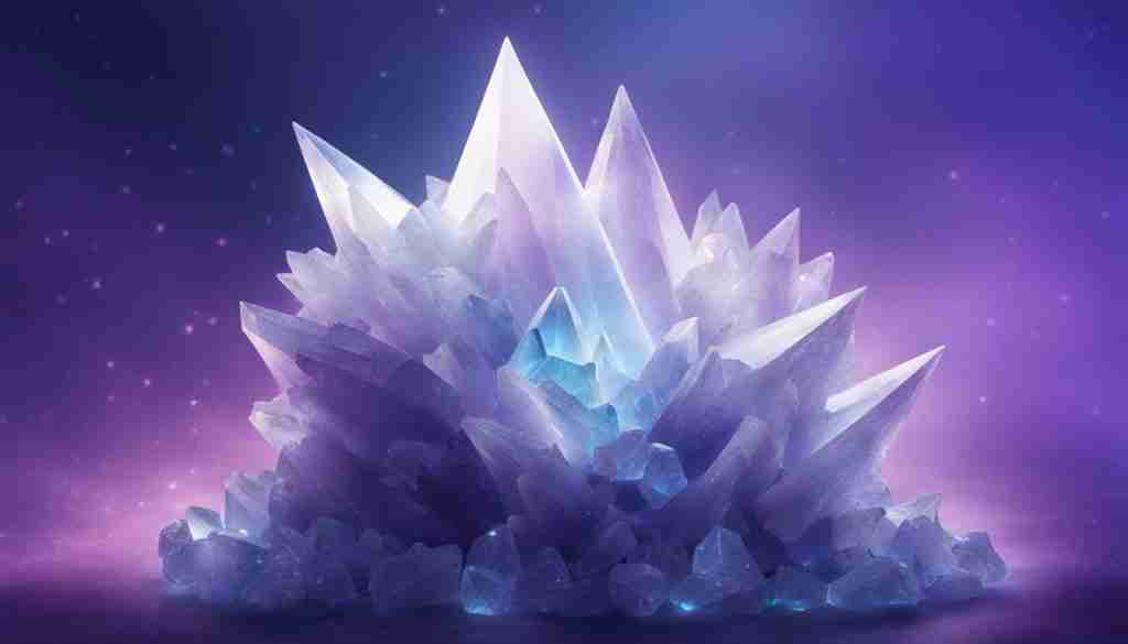 white crystals for protection