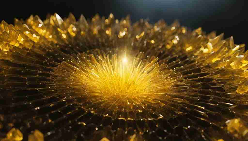 yellow crystals for combating burnout