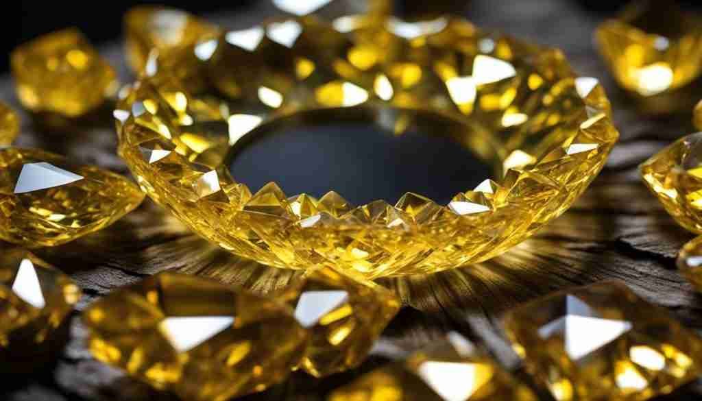 yellow crystals for emotional healing