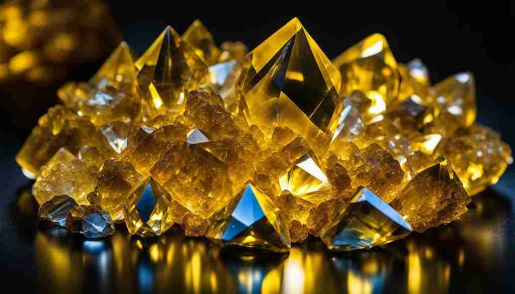 yellow crystals for healing and creativity