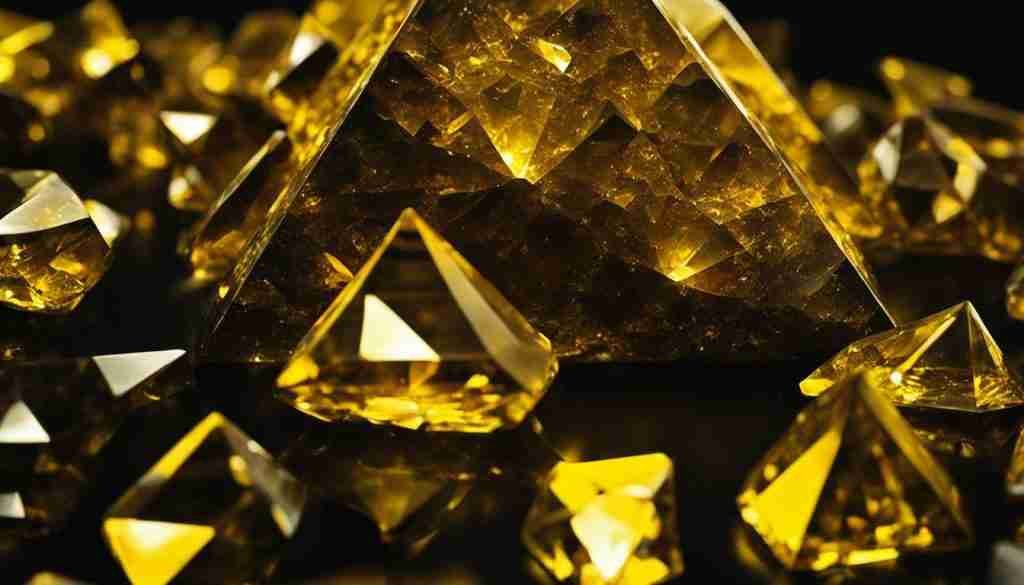 yellow crystals for money