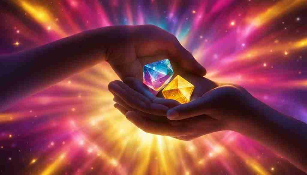 yellow crystals for optimism and positive energy