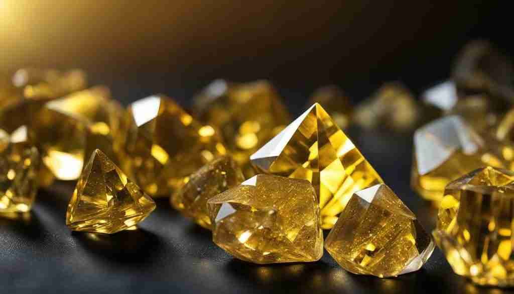 yellow crystals for personal transformation