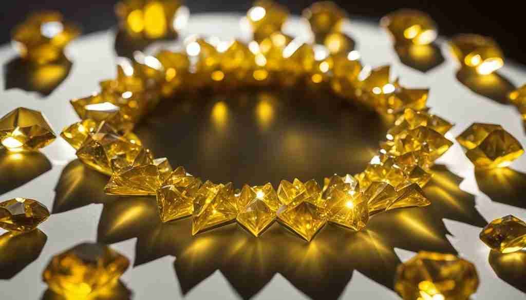 yellow crystals for the solar plexus chakra