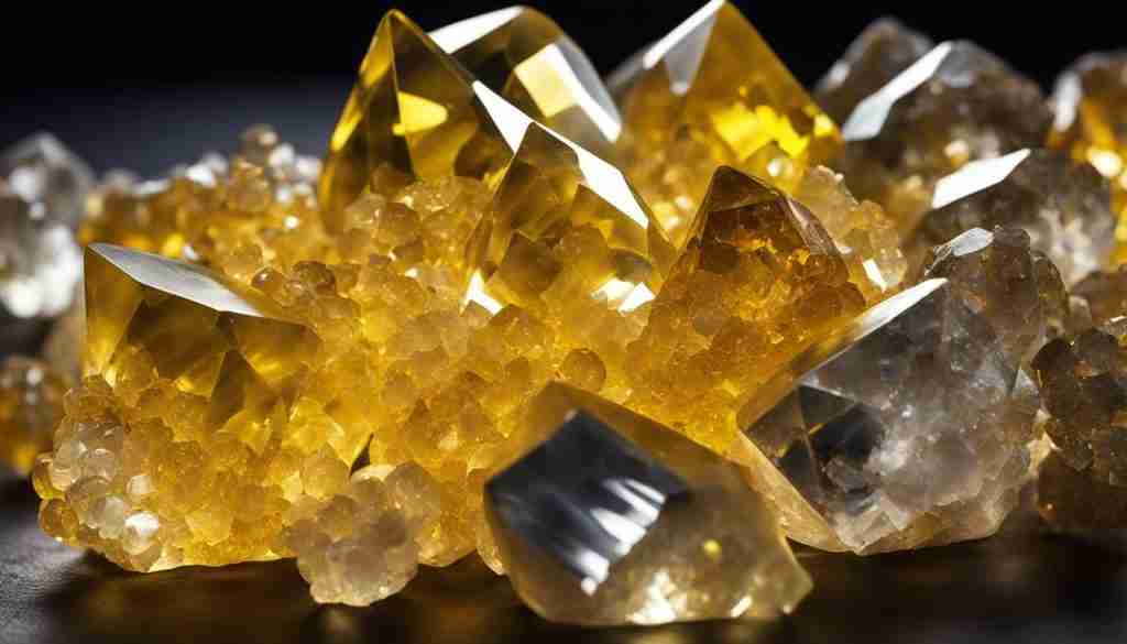 yellow crystals for uplifting vibes