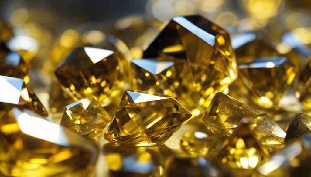 yellow crystals for wealth and success