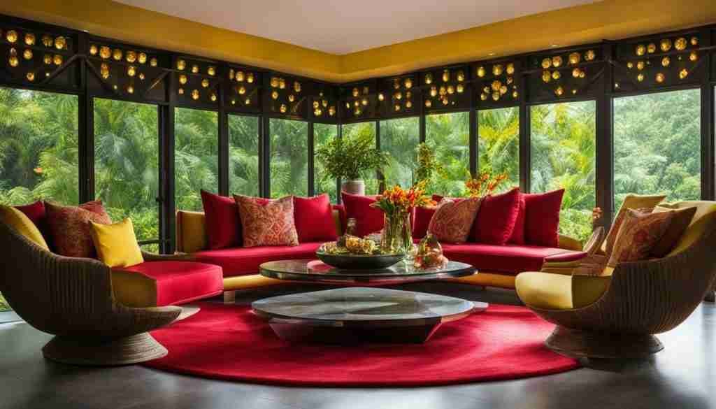 yellow crystals in a home