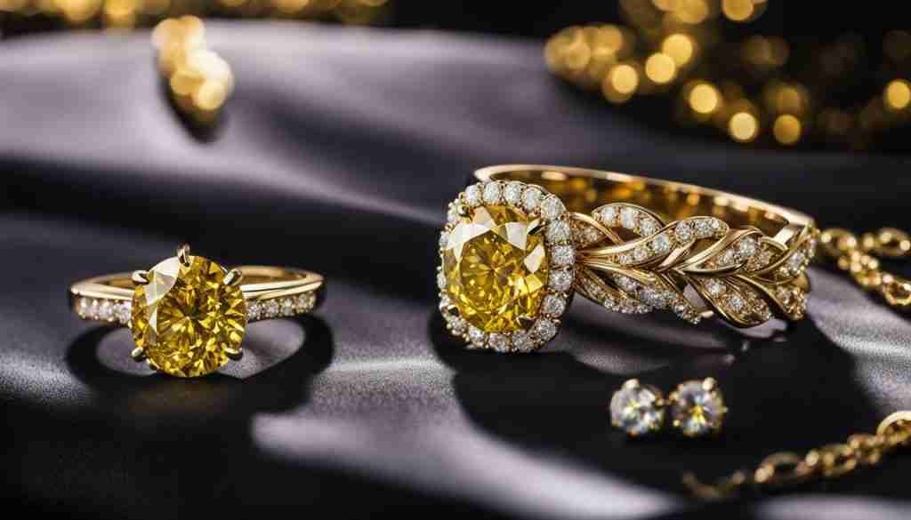 yellow diamond jewelry