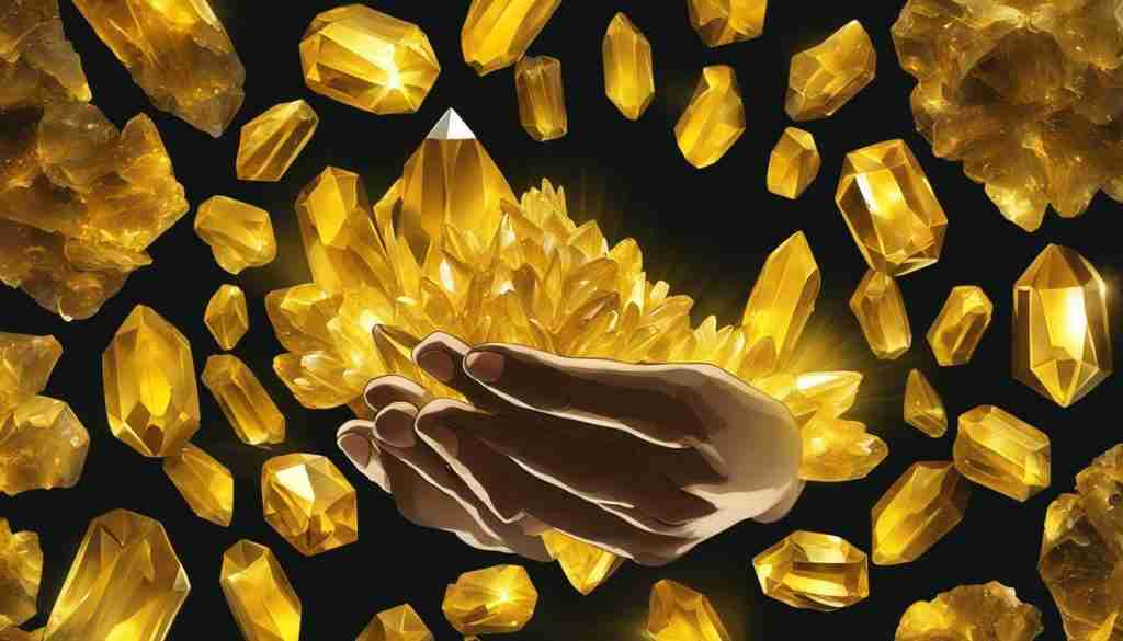 yellow gemstones for inner strength