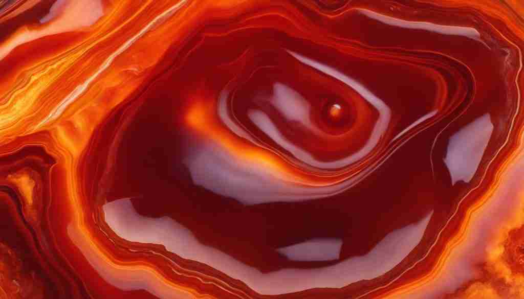 Carnelian crystal Carnelian crystal