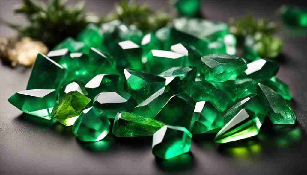 green crystals for jealousy