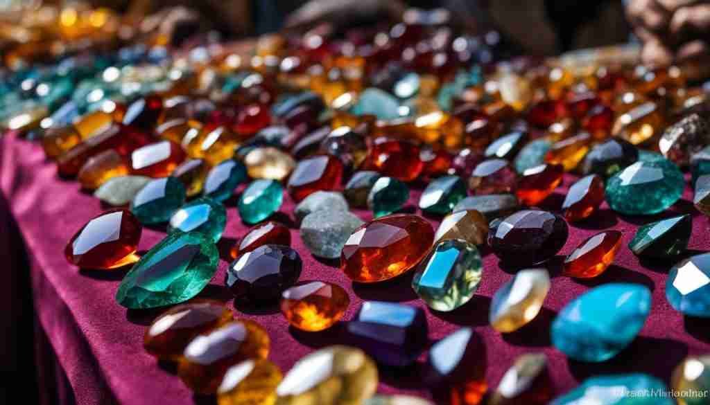 Gemstone Market in Azerbaijan