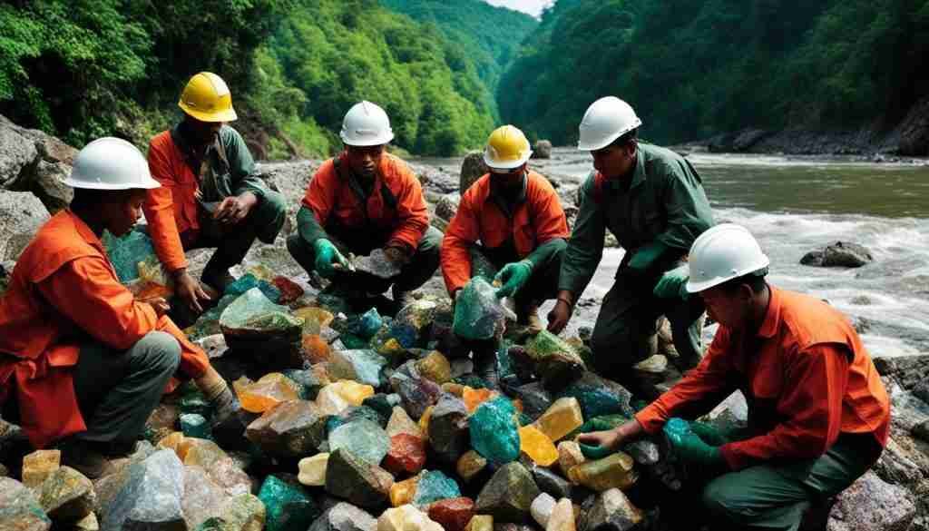 Gemstone Mining in Cameroon