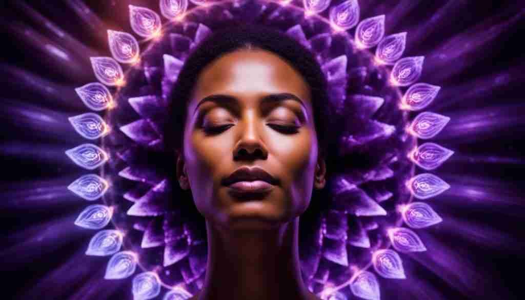 Purple Crystals for Meditation